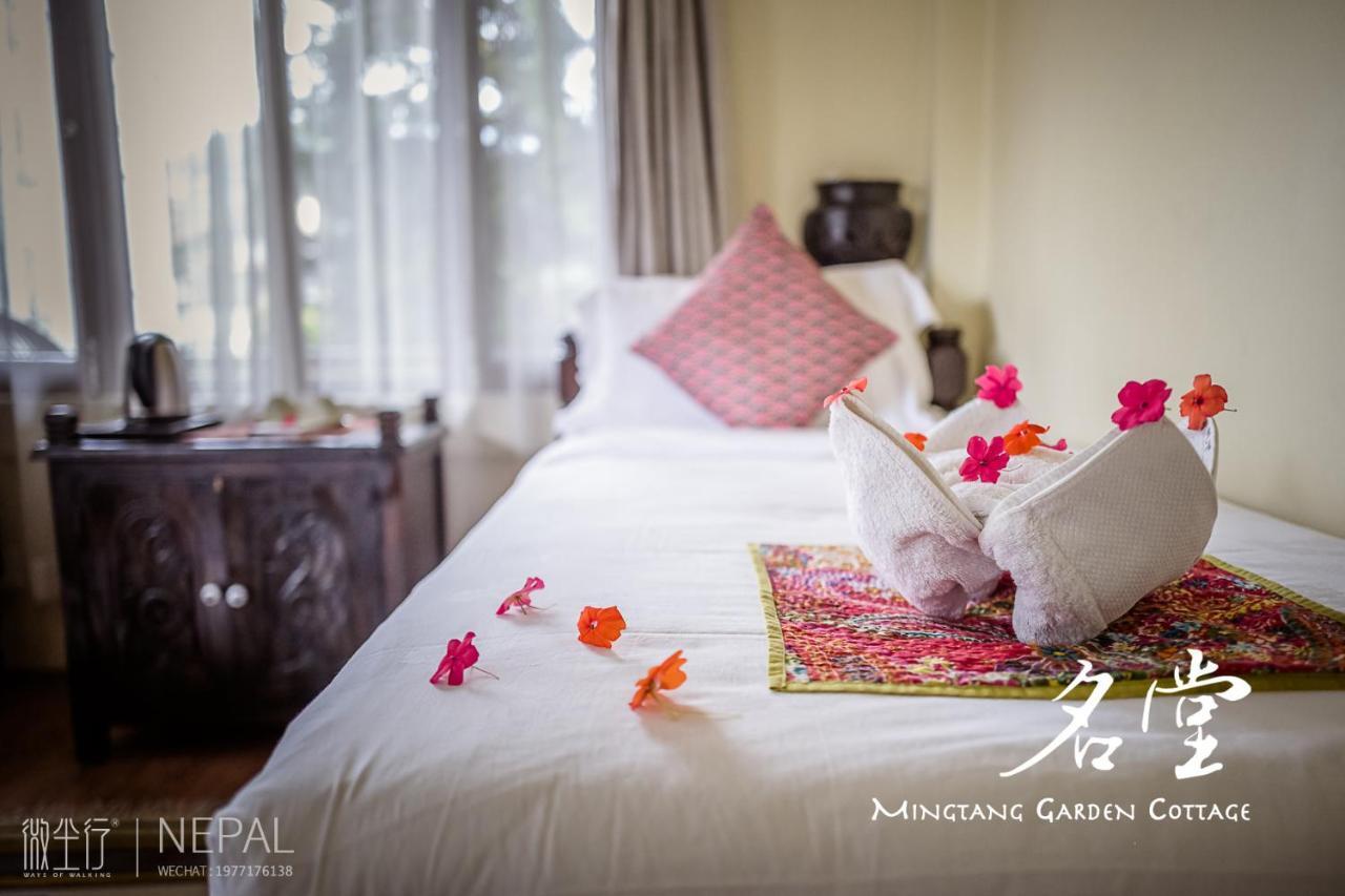 Mingtang Garden Cottage 名堂花园度假屋 Pokhara Bagian luar foto