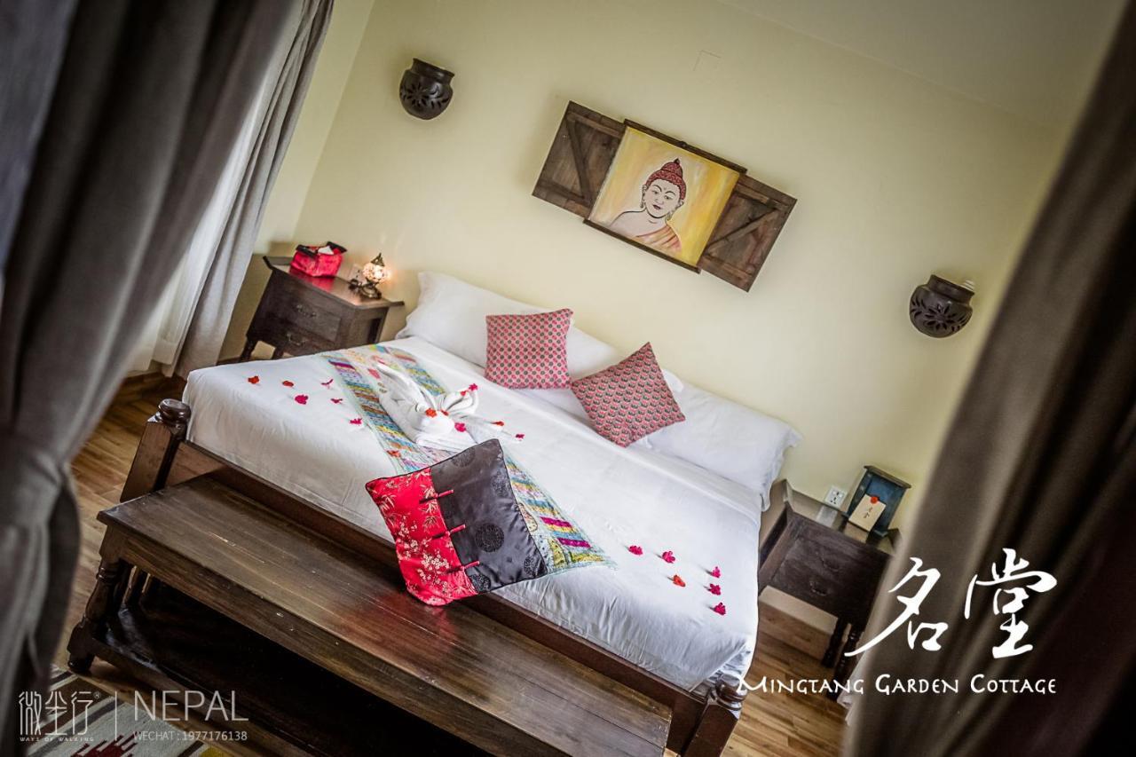 Mingtang Garden Cottage 名堂花园度假屋 Pokhara Bagian luar foto